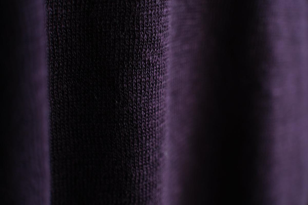 リネンニット 長袖二重プルオーバー｜メンズ｜ミュール