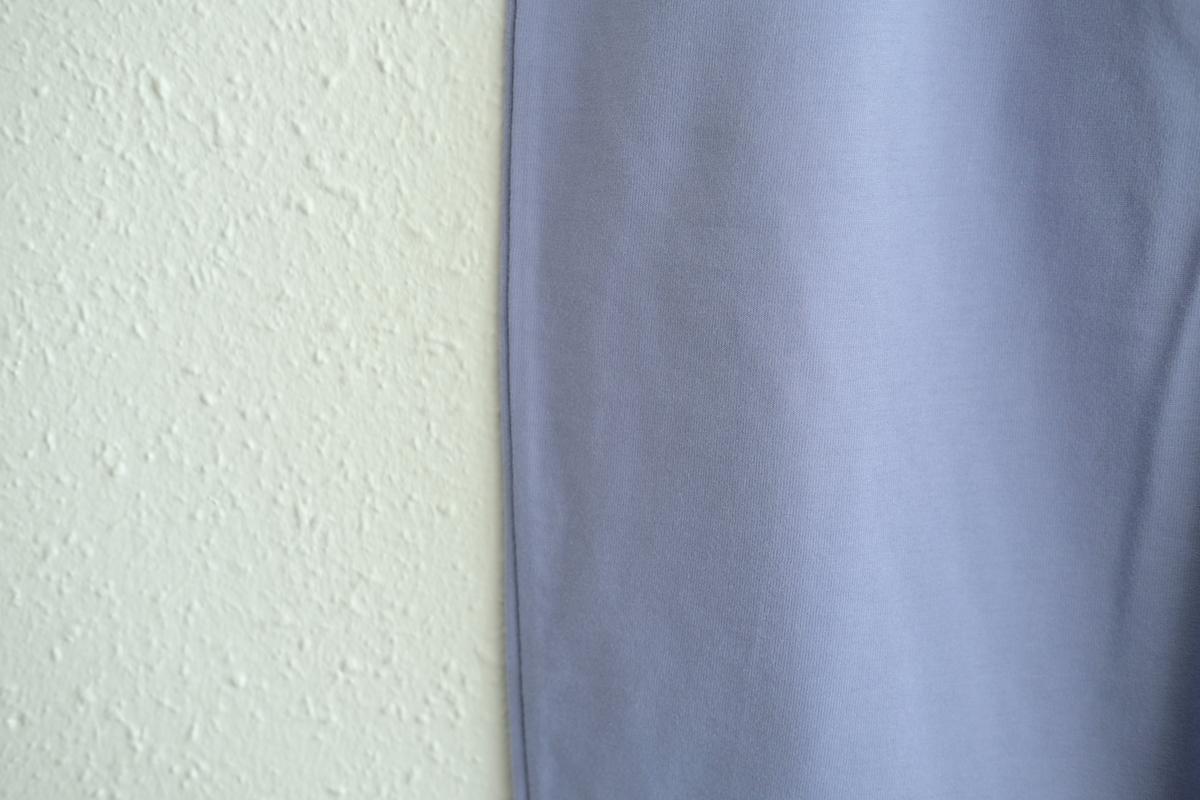 yohaku ドバイパンツ｜きれいめ天竺素材 ライトパープル｜unisex freesize