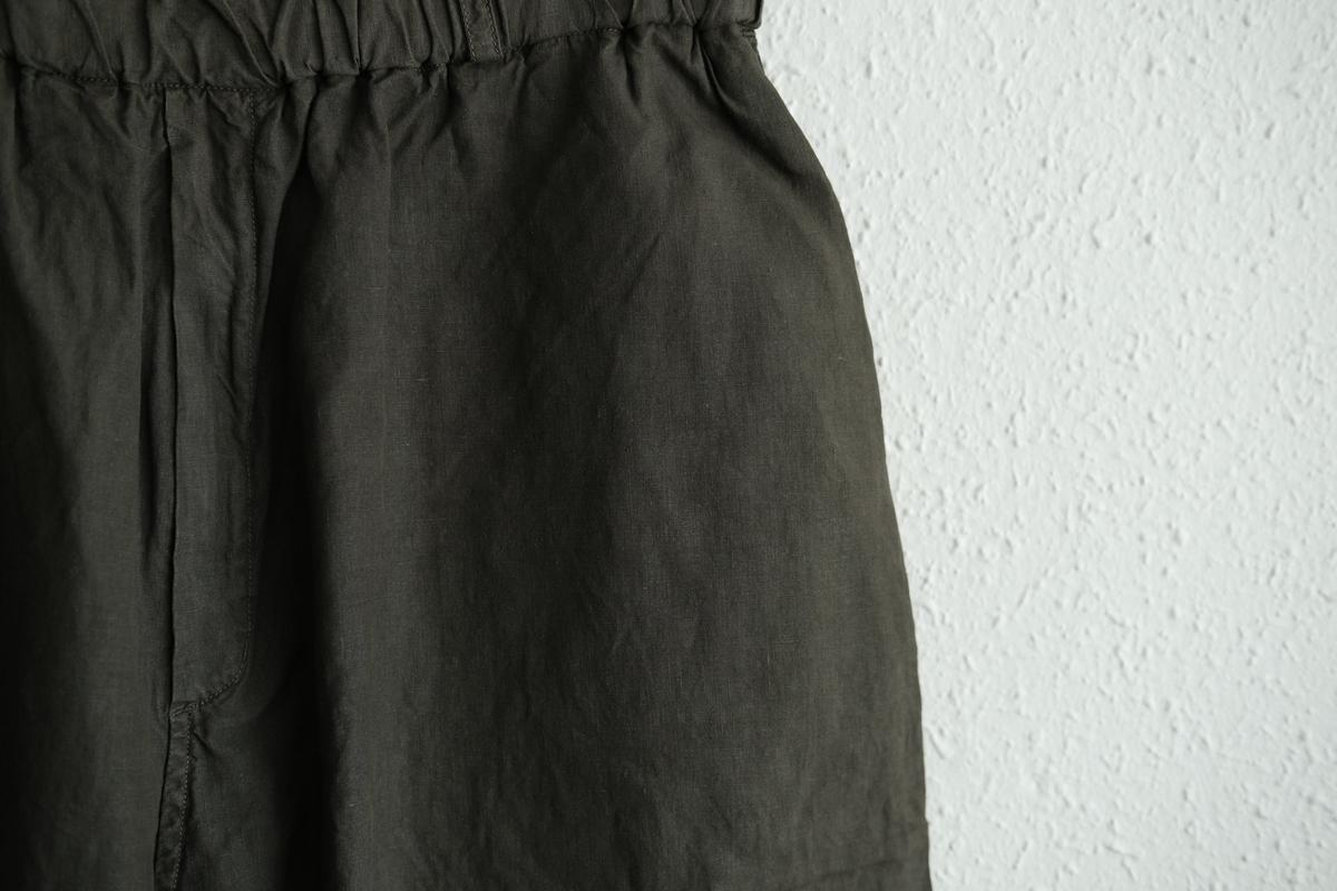 MITTAN / 大麻ワイドパンツ 高密度 蓬（濃） PT-143DC / unisex