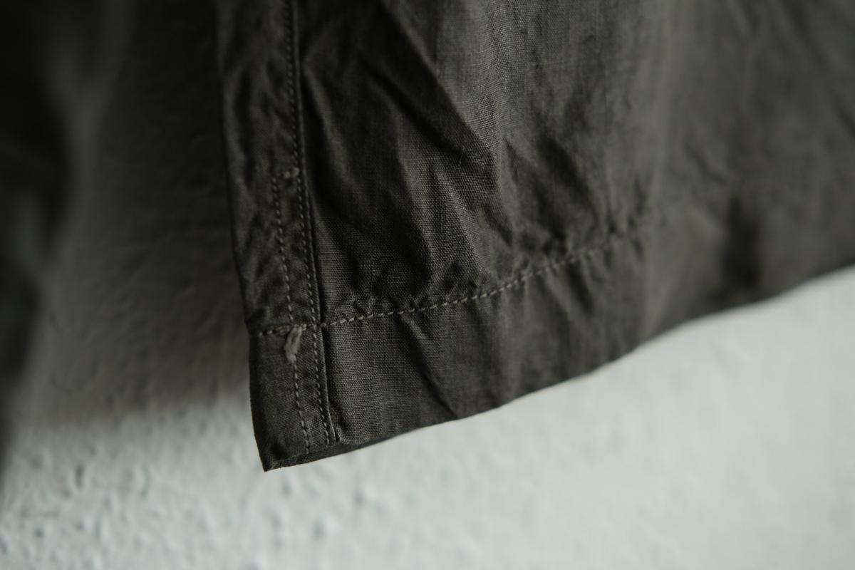 MITTAN / 大麻ワイドパンツ 高密度 蓬（濃） PT-143DC / unisex