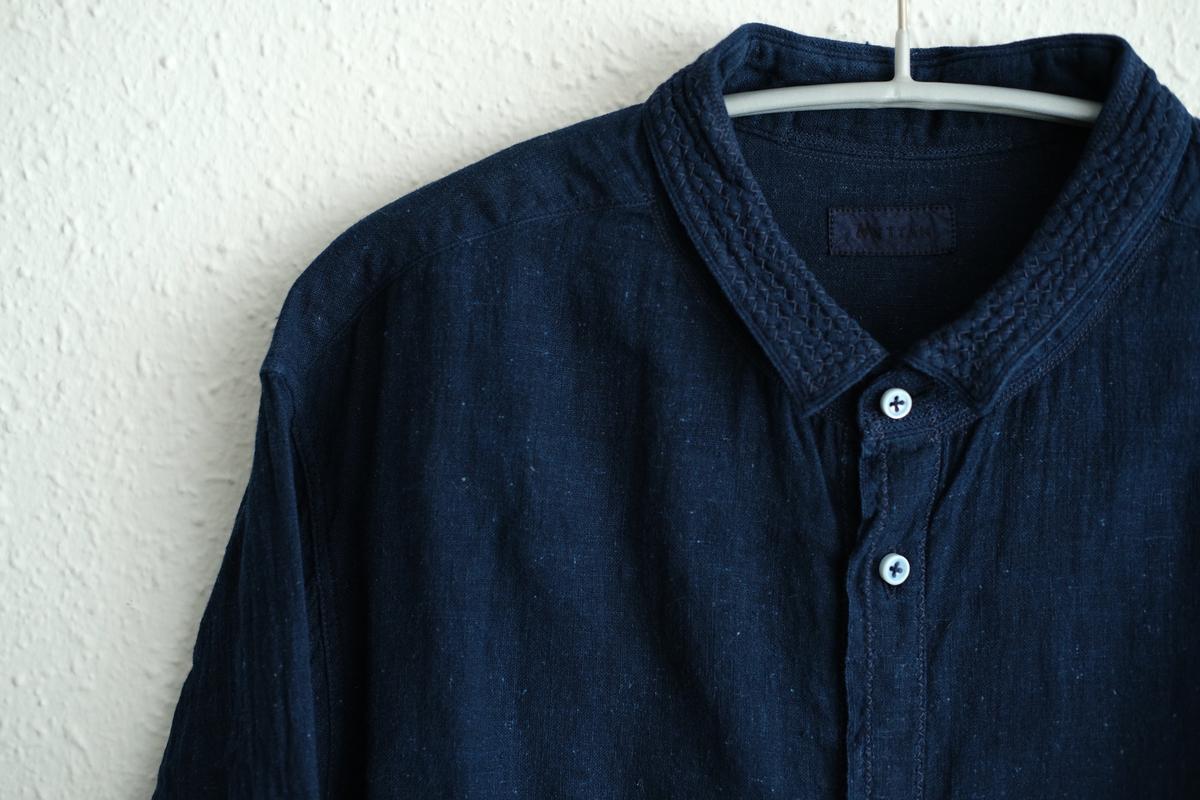 MITTAN / カディシャツ 藍（濃）（補強）SH-81DCH / unisex