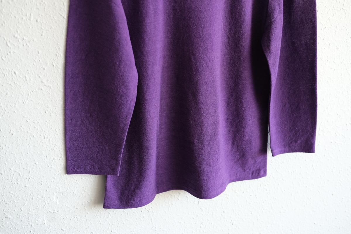 リネンコットンアンダーウェア7分袖｜レディース｜サルビア