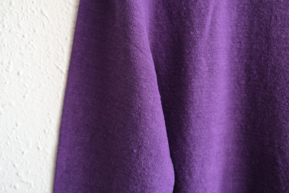 リネンコットンアンダーウェア7分袖｜レディース｜サルビア