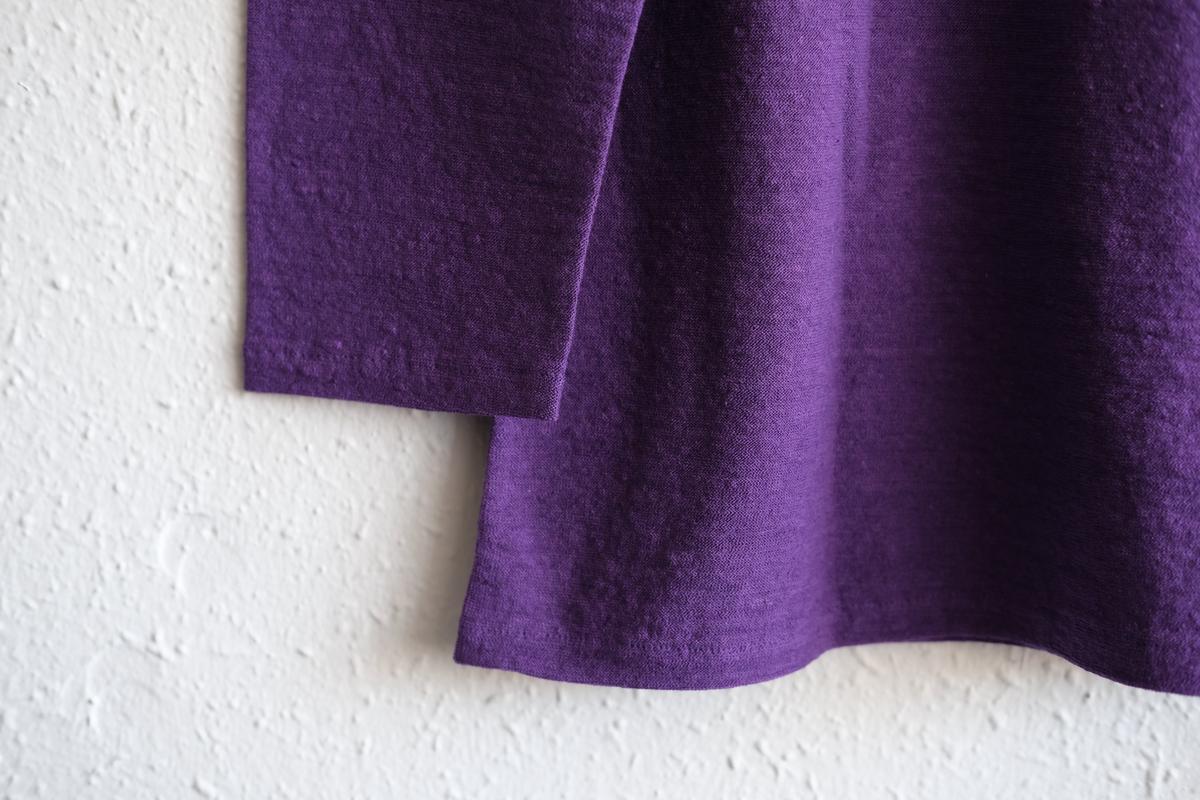 リネンコットンアンダーウェア7分袖｜レディース｜サルビア