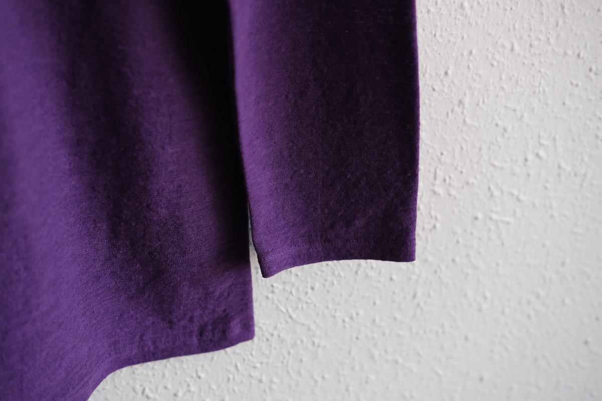 リネンコットンアンダーウェア7分袖｜レディース｜サルビア