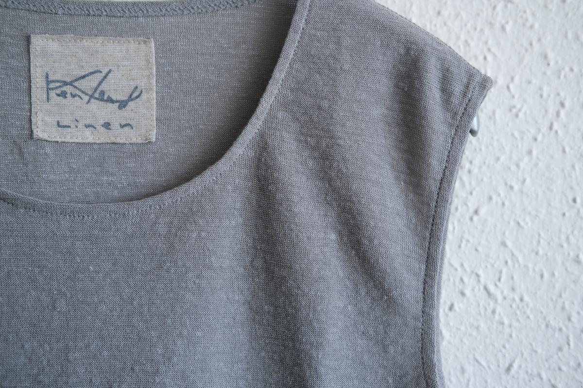 リネンコットンアンダーウェア ノースリーブ｜レディース｜フォーグ