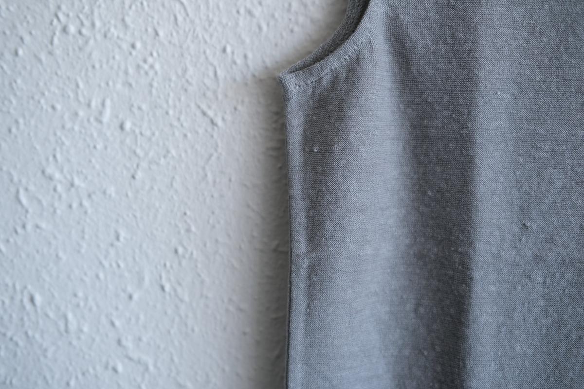 リネンコットンアンダーウェア ノースリーブ｜レディース｜フォーグ