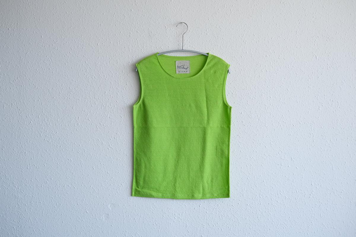 リネンコットンアンダーウェア ノースリーブ｜レディース｜レタス