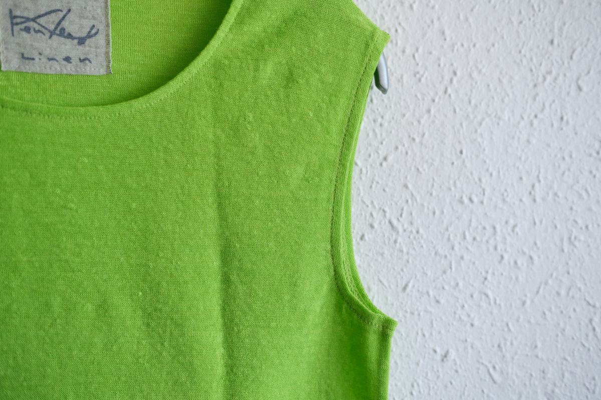 リネンコットンアンダーウェア ノースリーブ｜レディース｜レタス