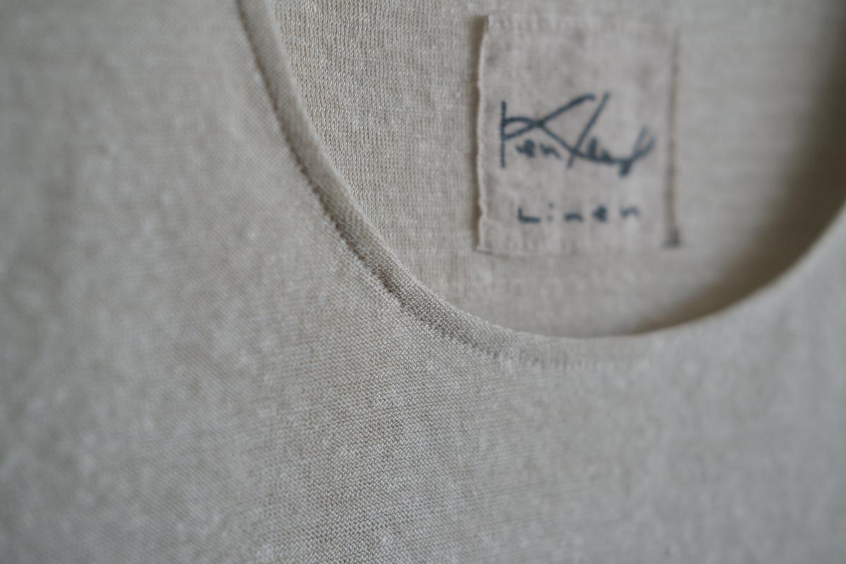 リネンコットンアンダーウェア ノースリーブ｜レディース｜グリーシェル