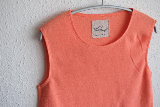 リネンコットンアンダーウェア ノースリーブ｜レディース｜さんご
