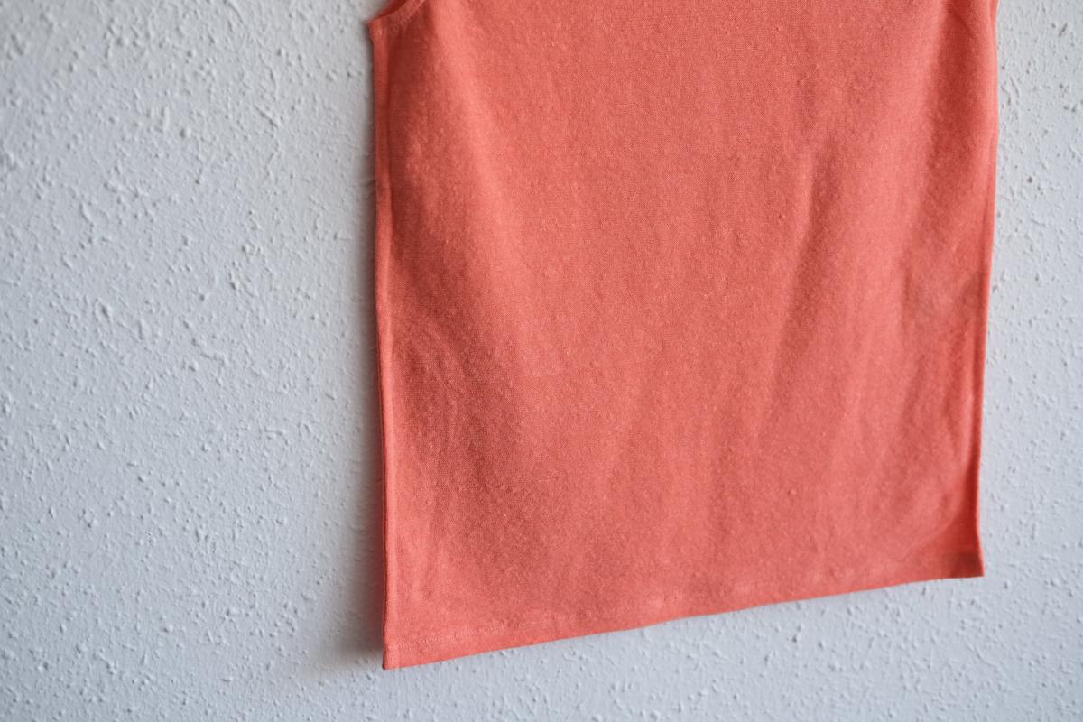 リネンコットンアンダーウェア ノースリーブ｜レディース｜さんご