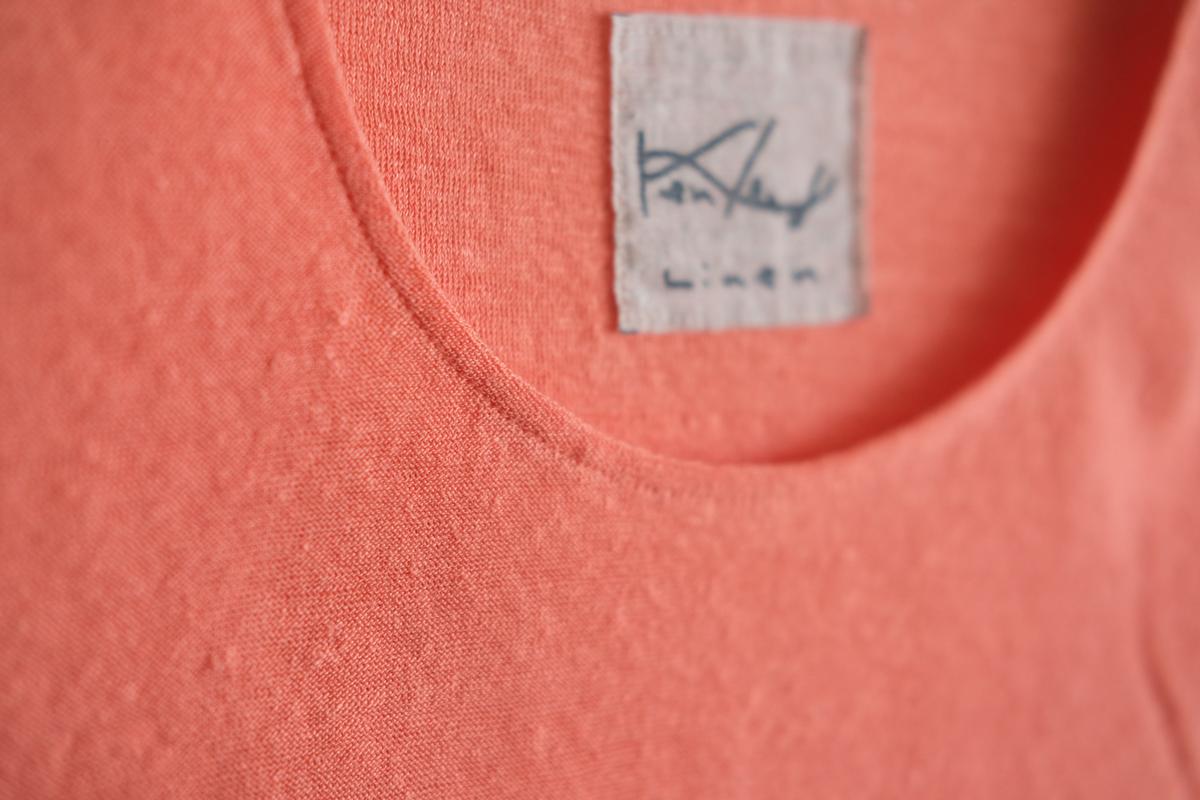 リネンコットンアンダーウェア ノースリーブ｜レディース｜さんご