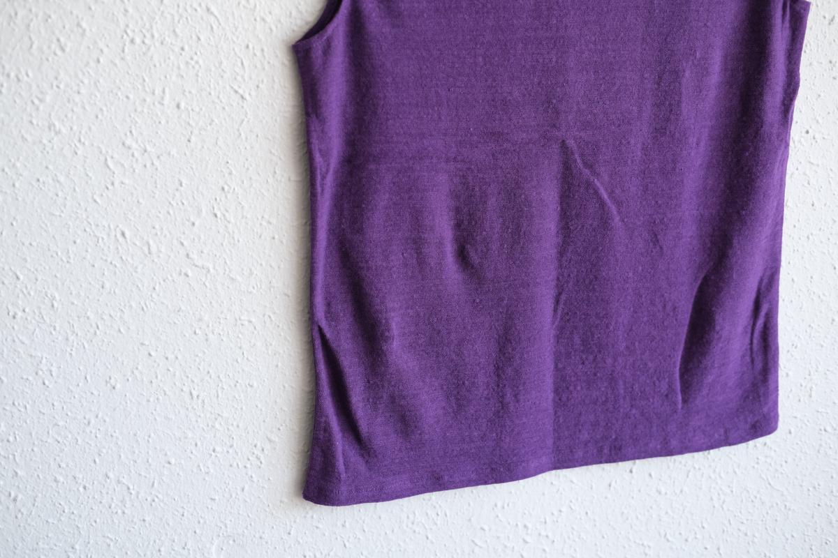 リネンコットンアンダーウェア ノースリーブ｜レディース｜サルビア