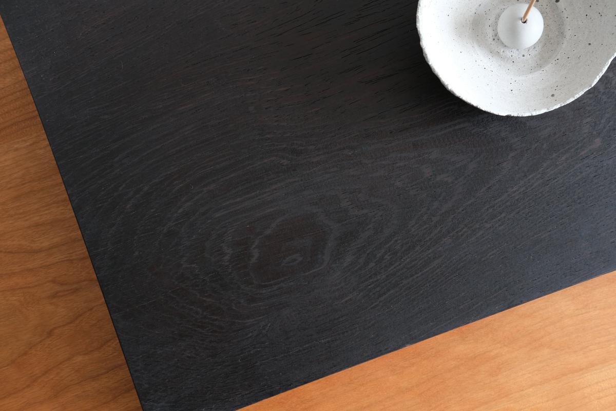 無垢材の切出し脚付き台 ウェンジ オイル仕上げ ＜4＞