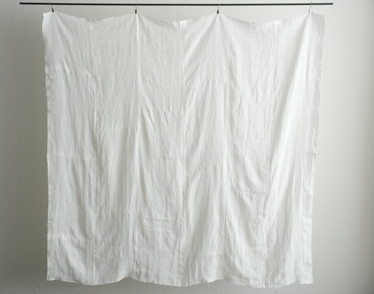 端切れパッチワーク / リネン・白 / 2サイズ