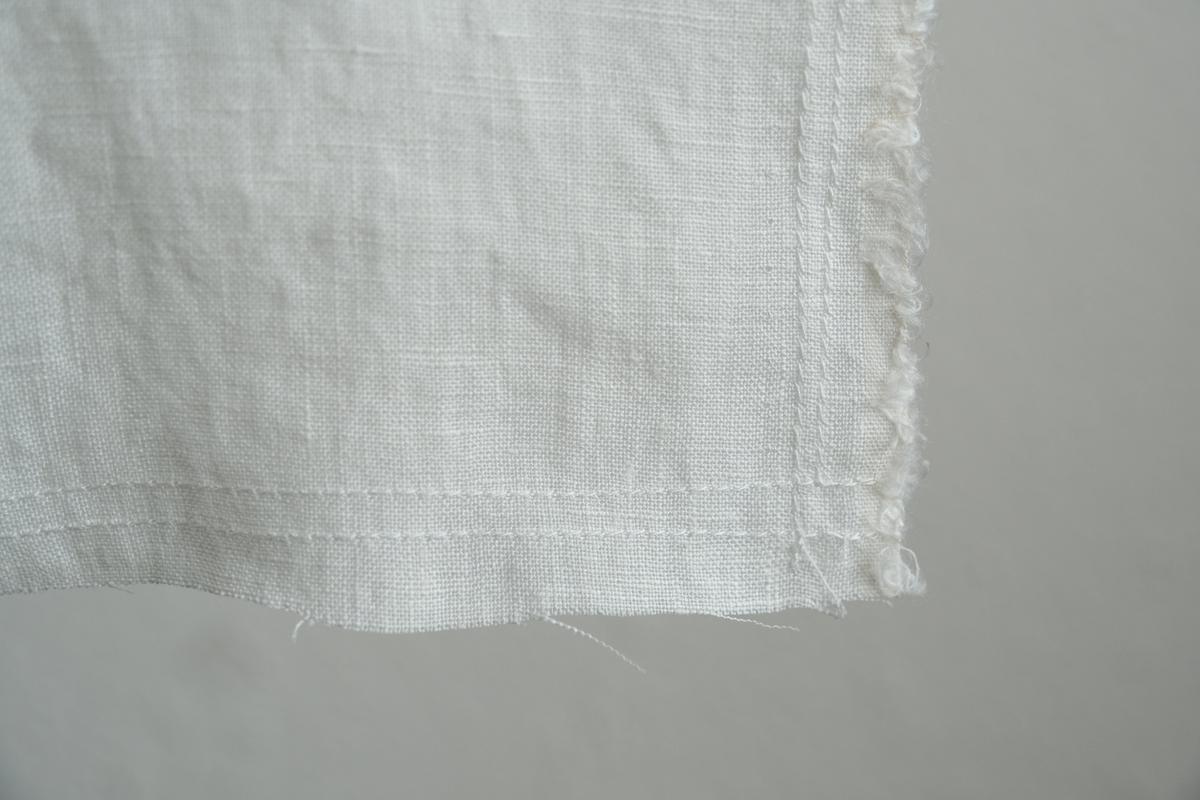 端切れパッチワーク / リネン・白 / 2サイズ