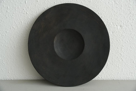 徒爾 丸大皿 サクラ・黒漆