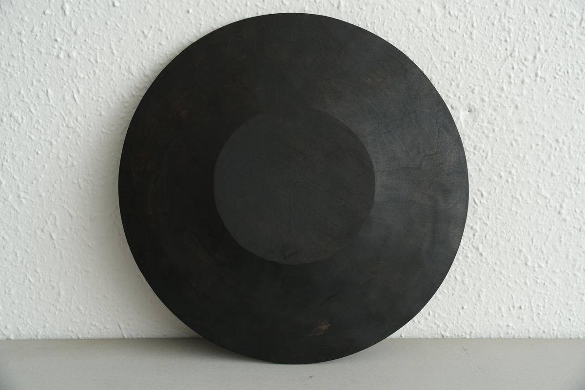 徒爾 丸大皿 サクラ・黒漆