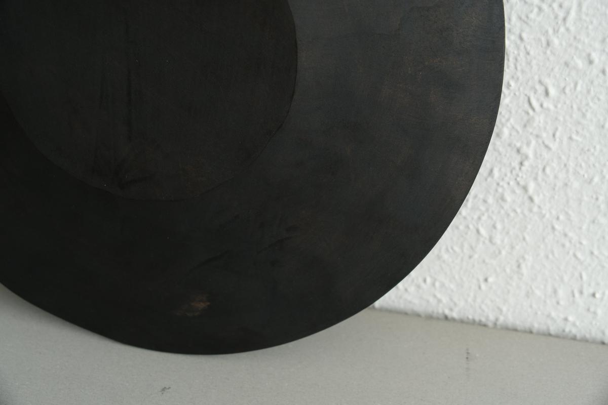 徒爾 丸大皿 サクラ・黒漆