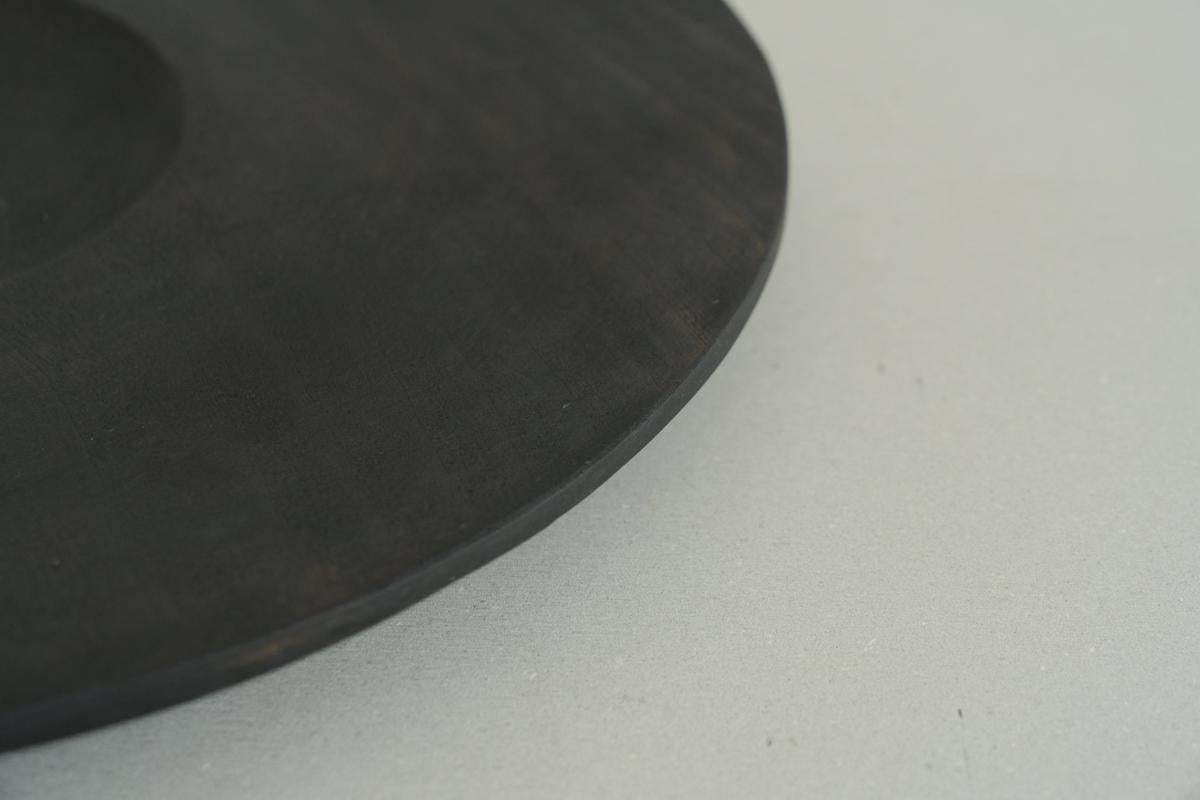 徒爾 丸大皿 サクラ・黒漆