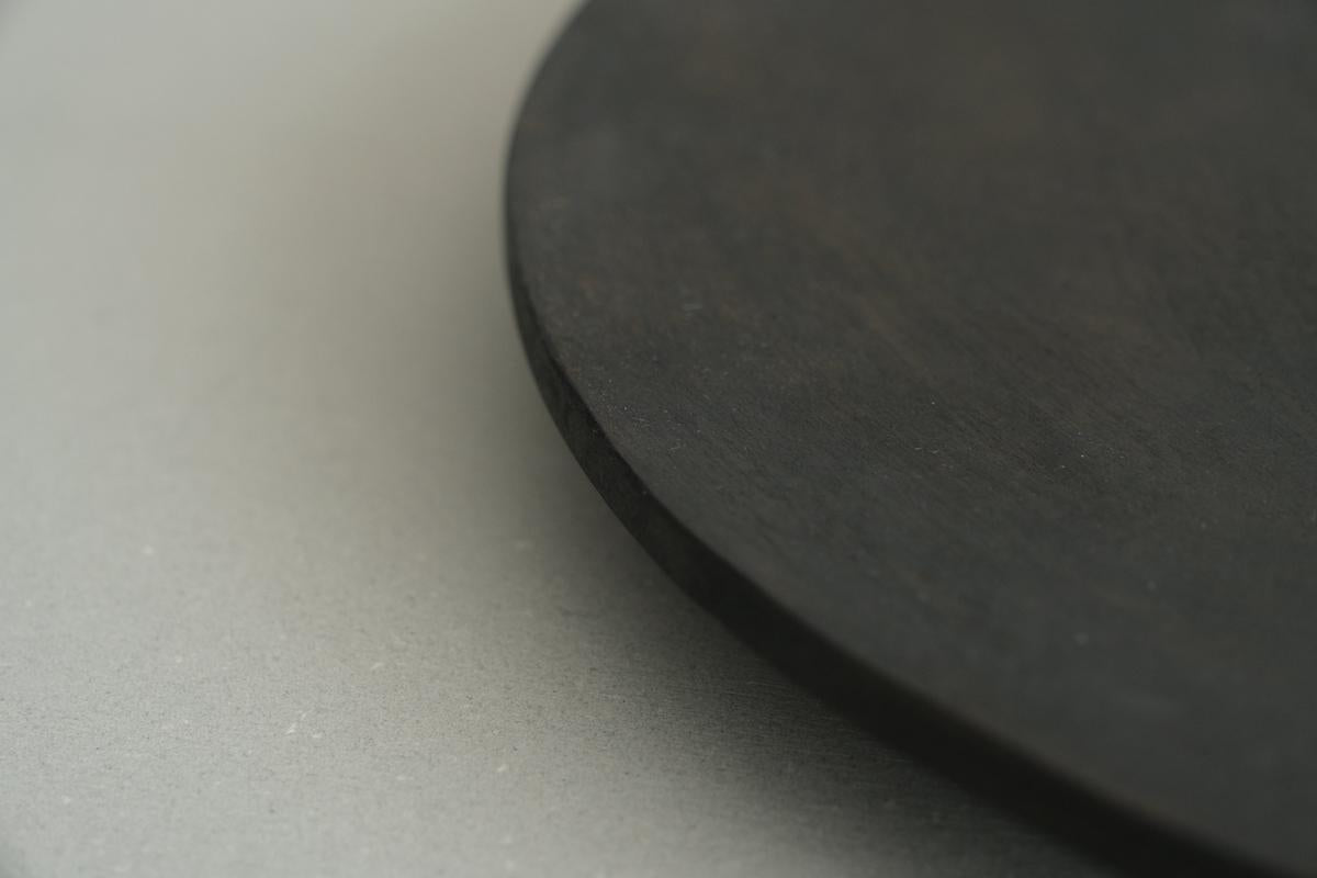 徒爾 丸大皿 サクラ・黒漆