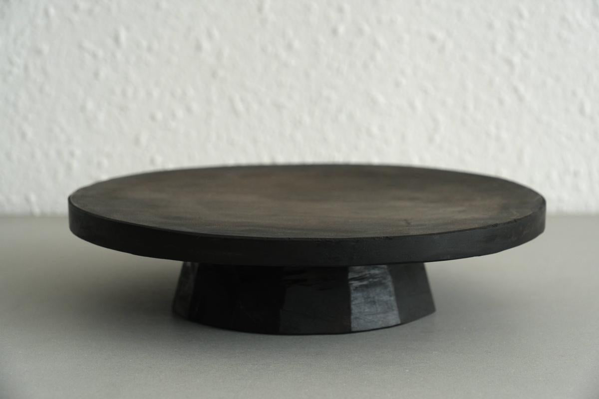 徒爾 茶盤 サクラ・黒漆