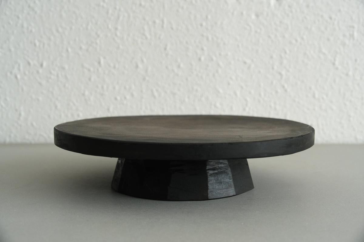 徒爾 茶盤 サクラ・黒漆