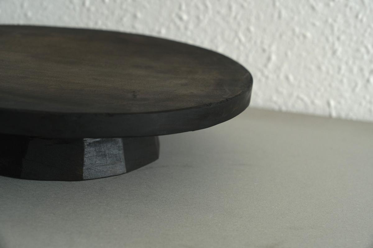 徒爾 茶盤 サクラ・黒漆