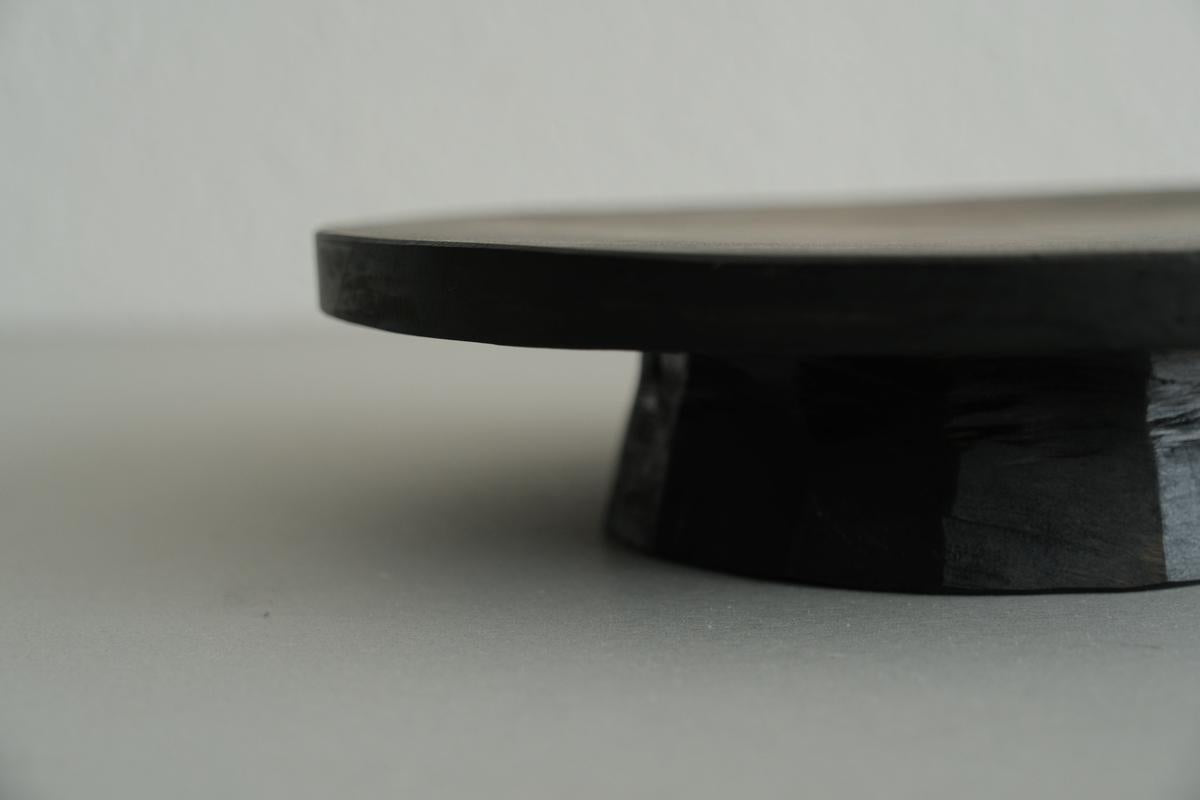 徒爾 茶盤 サクラ・黒漆