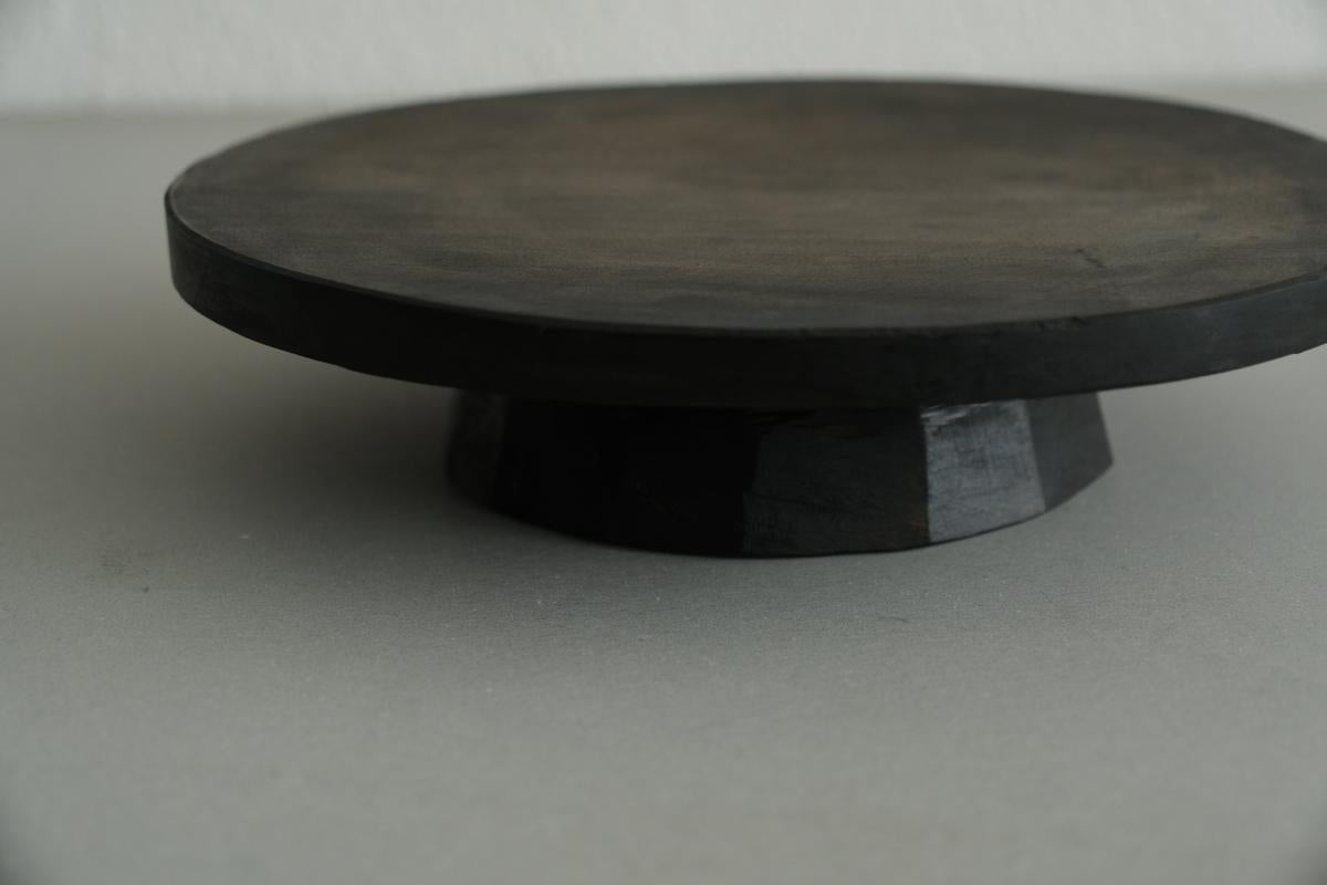 徒爾 茶盤 サクラ・黒漆