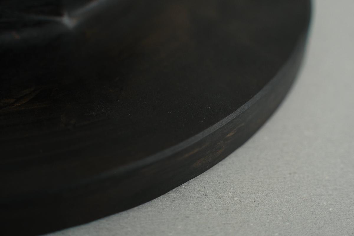 徒爾 茶盤 サクラ・黒漆