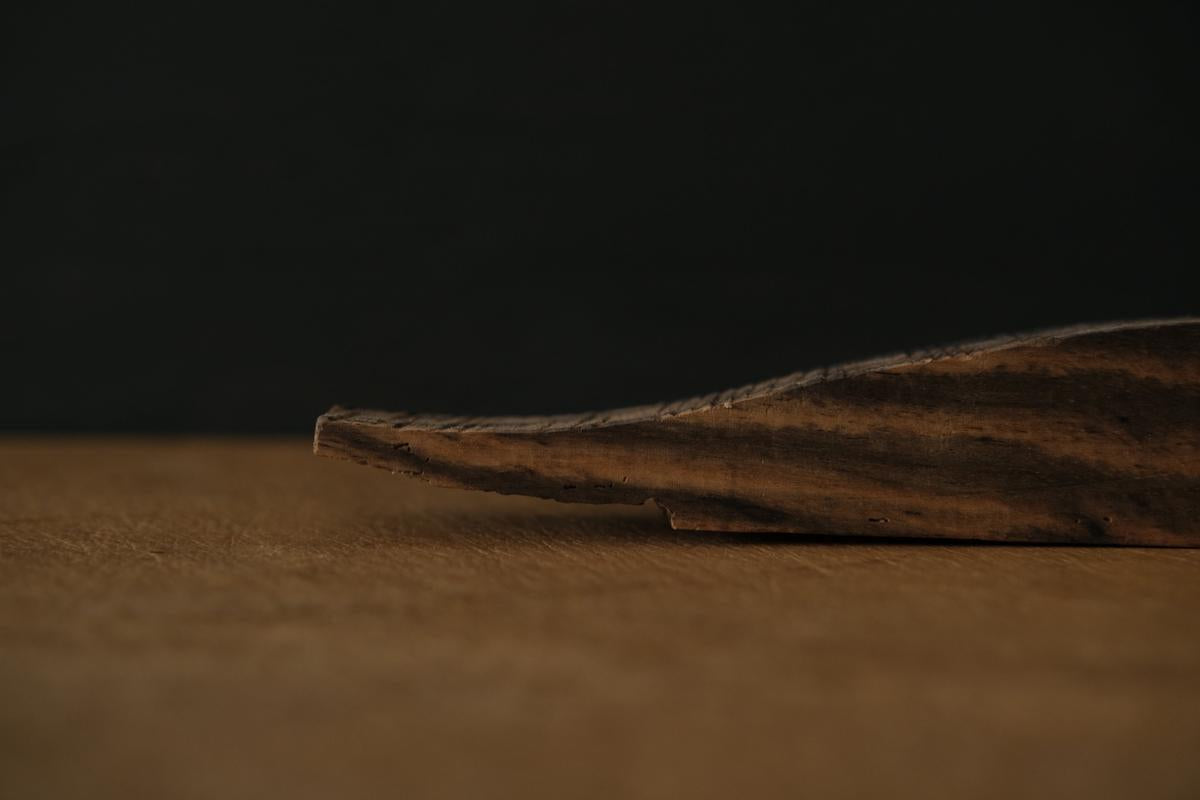 端材オブジェ｜黒柿（F）