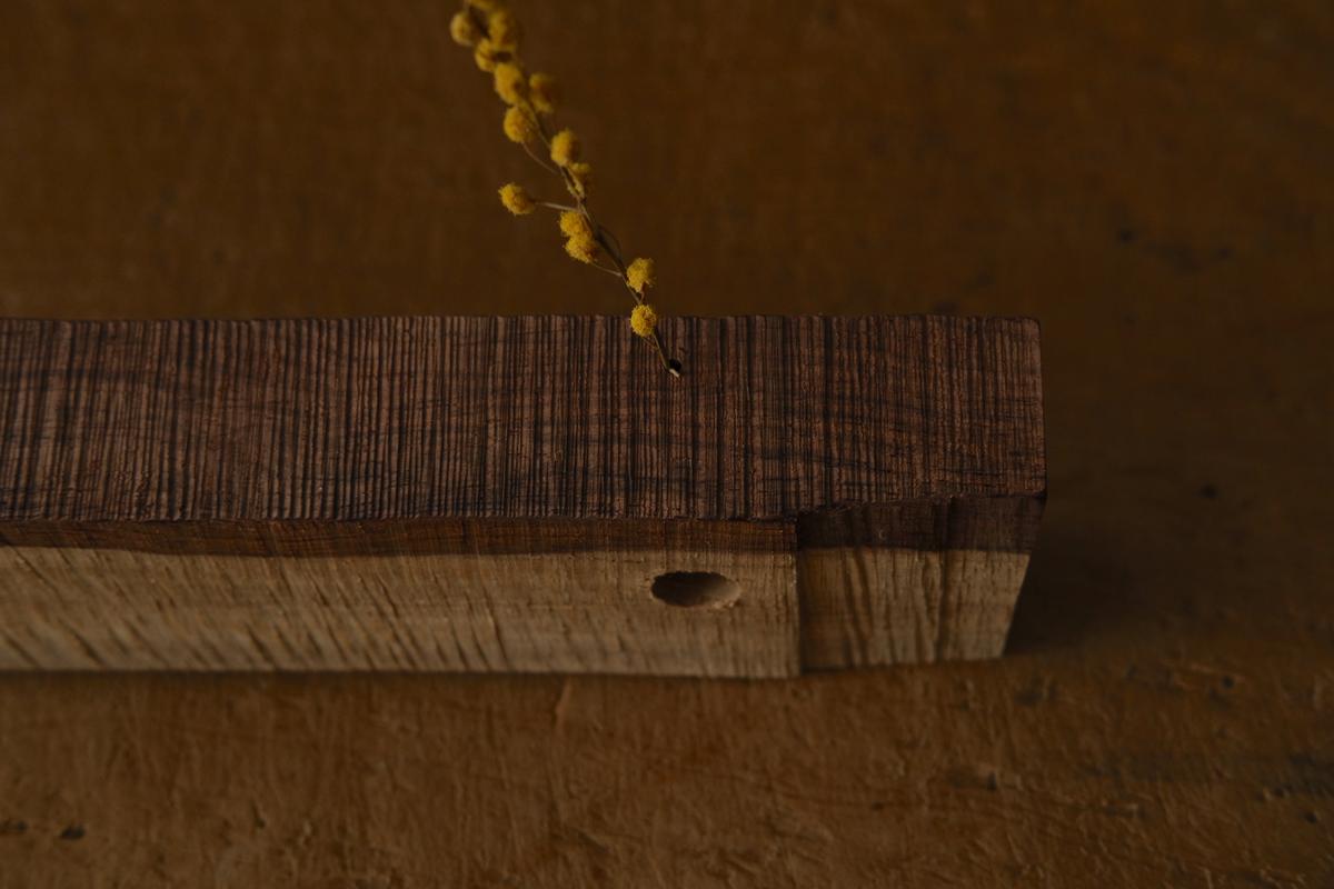 端材オブジェ｜ローズウッド（A)