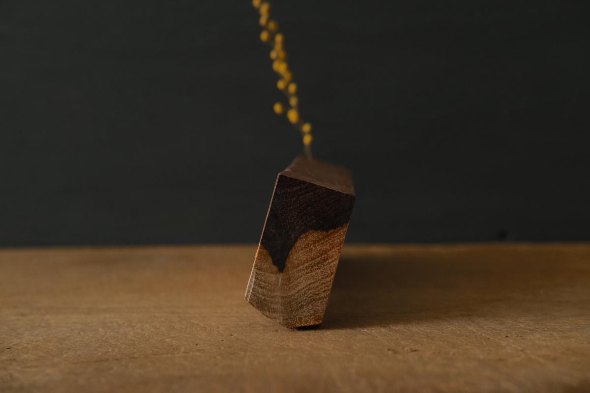 端材オブジェ｜ローズウッド（A)