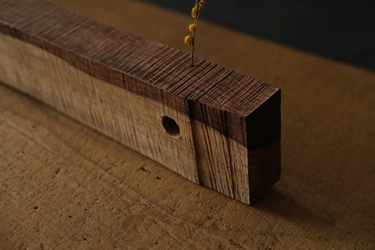 端材オブジェ｜ローズウッド（A)