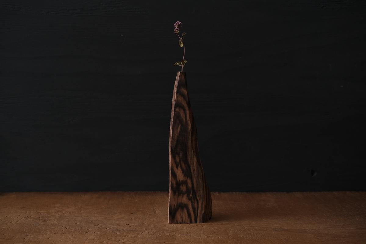 端材オブジェ｜黒柿（D）