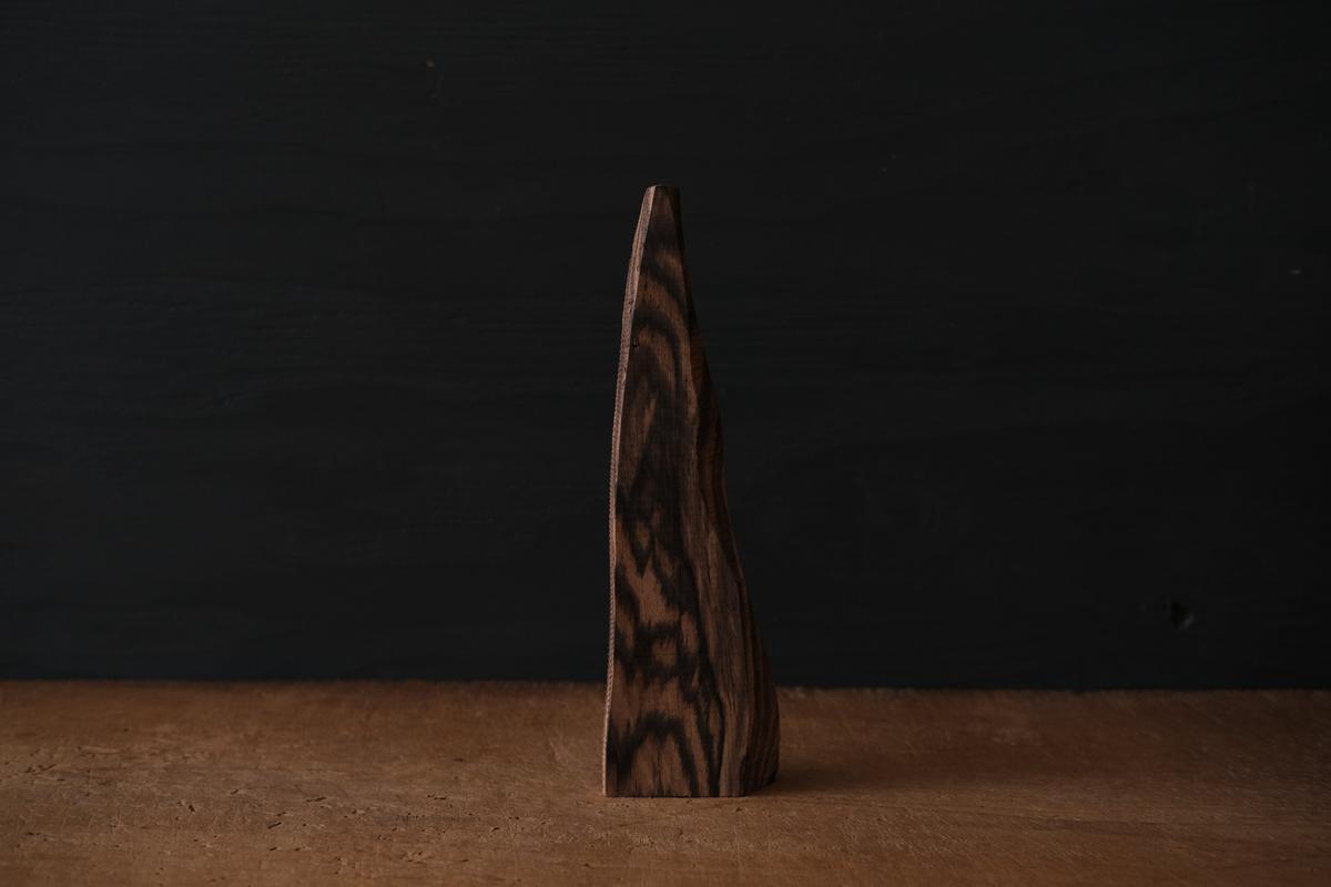 端材オブジェ｜黒柿（D）