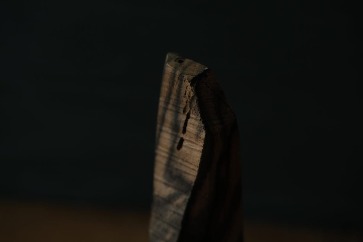 端材オブジェ｜黒柿（D）