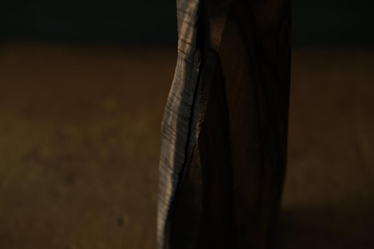 端材オブジェ｜黒柿（D）