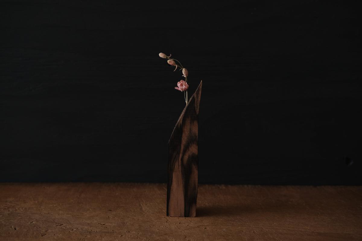 端材オブジェ｜黒柿（G）