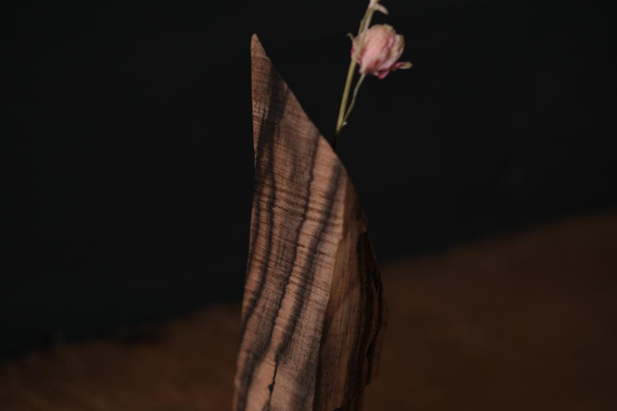 端材オブジェ｜黒柿（G）