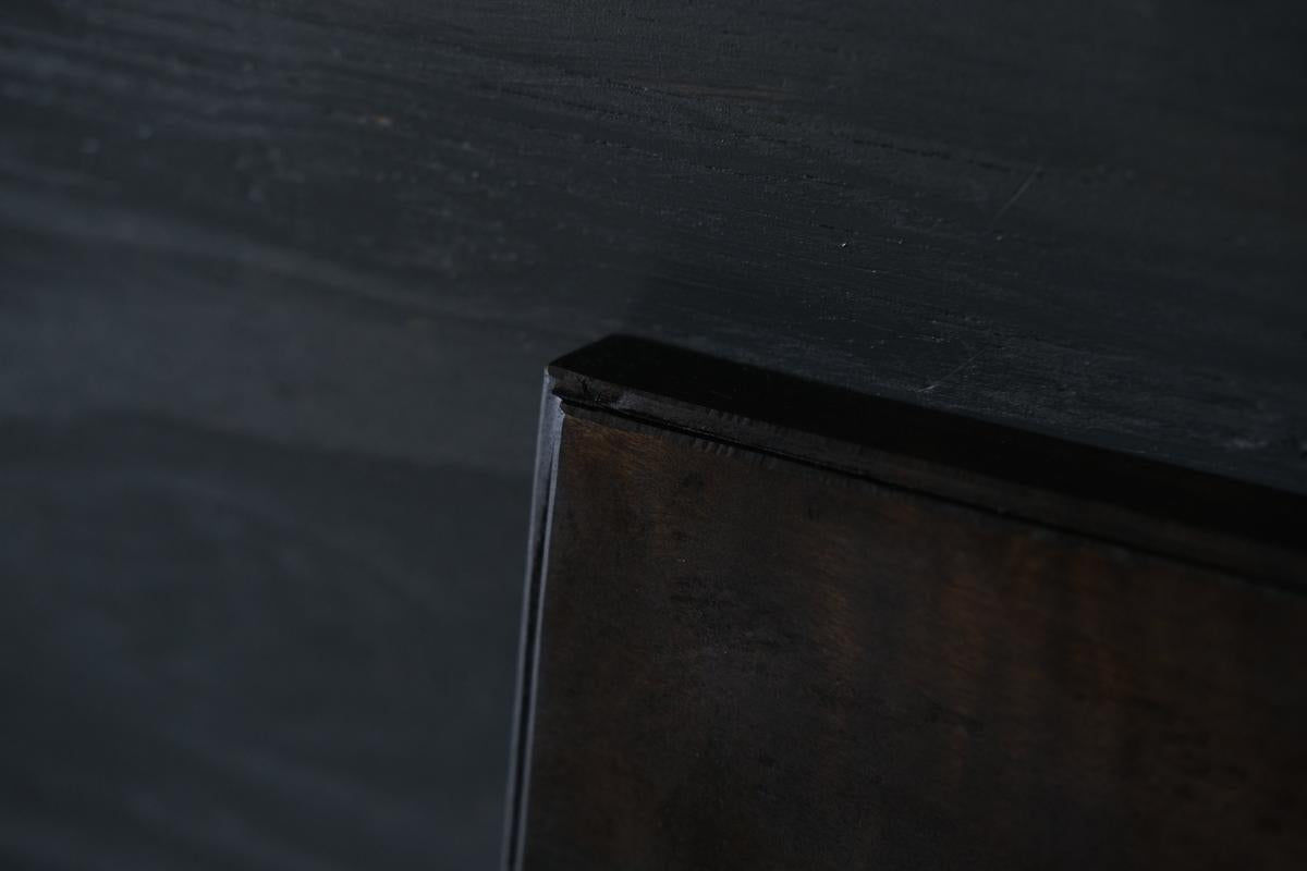 徒爾 角小皿5寸 サクラ・黒漆