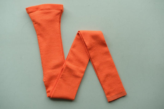 リネンニット レギンス|オレンジ