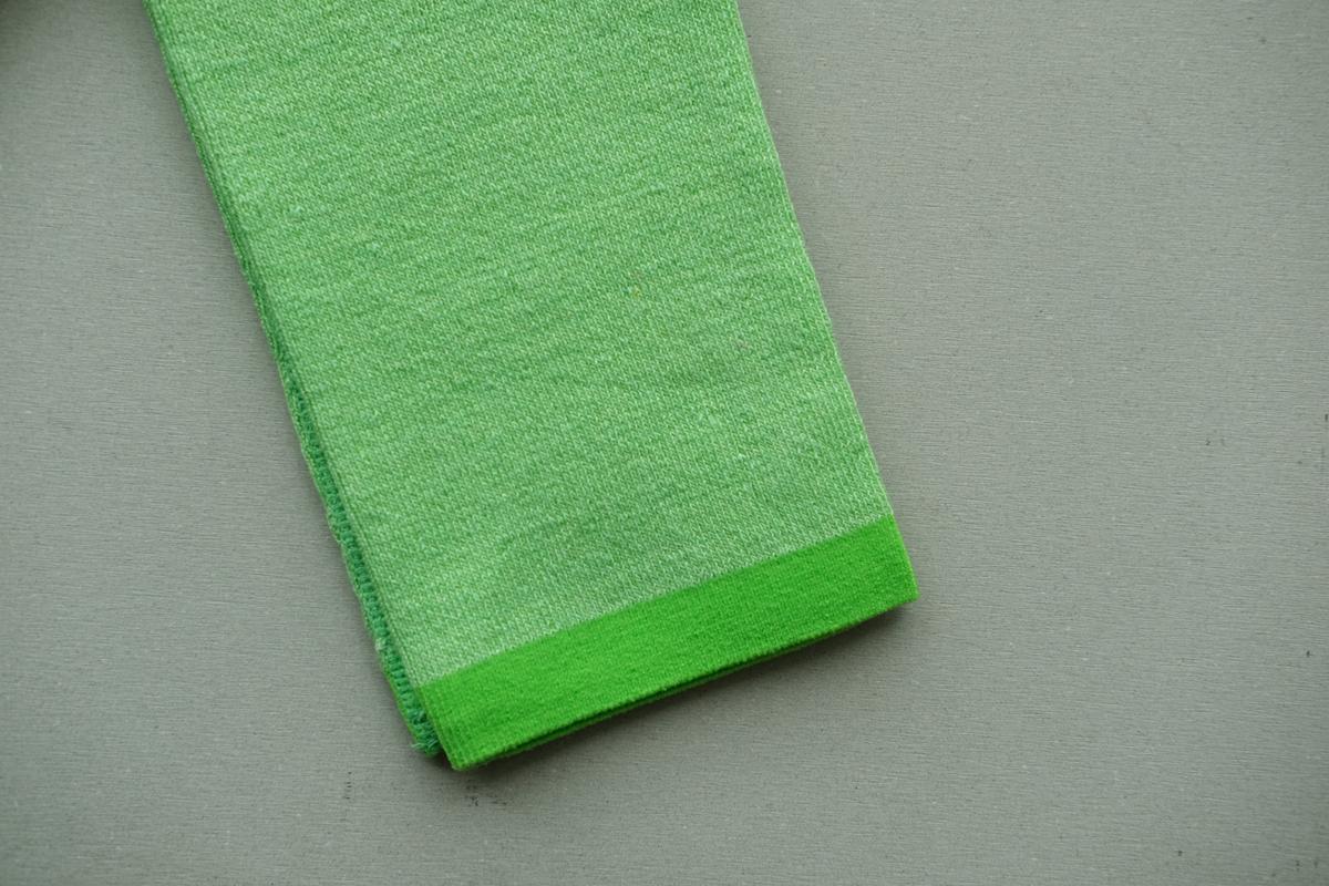 リネンニットレギンス マチ付き｜ライム｜2 size