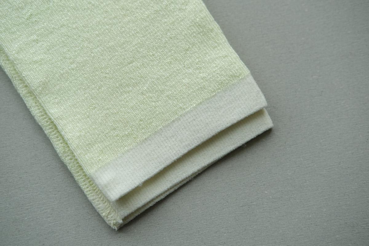 リネンニットレギンス マチ付き｜ウィンターホワイト｜2 size