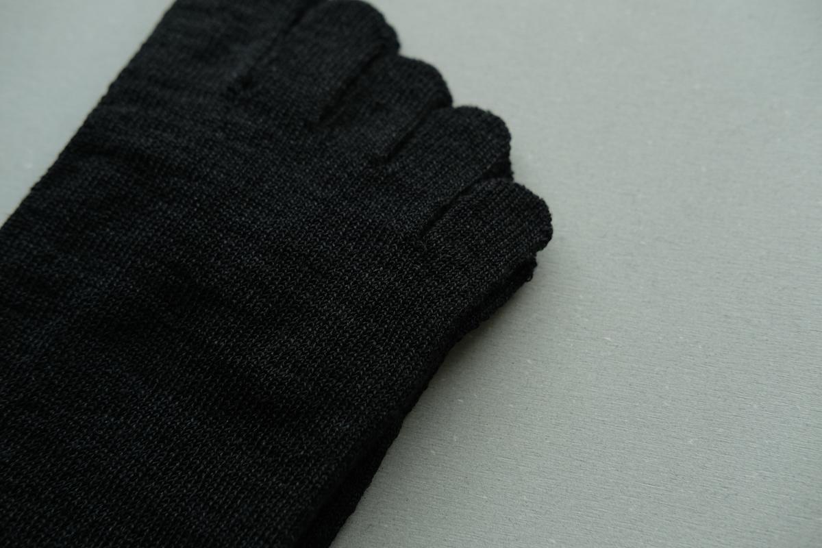 リネンキュプラ 5本指ソックス｜25-27cm｜3色