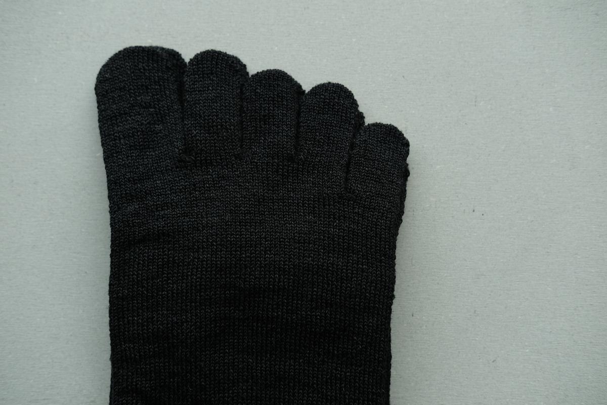 リネンキュプラ 5本指ソックス｜25-27cm｜3色