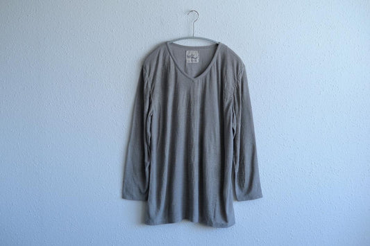 リネンコットンアンダーウェア 9分袖｜メンズ｜フォーグ