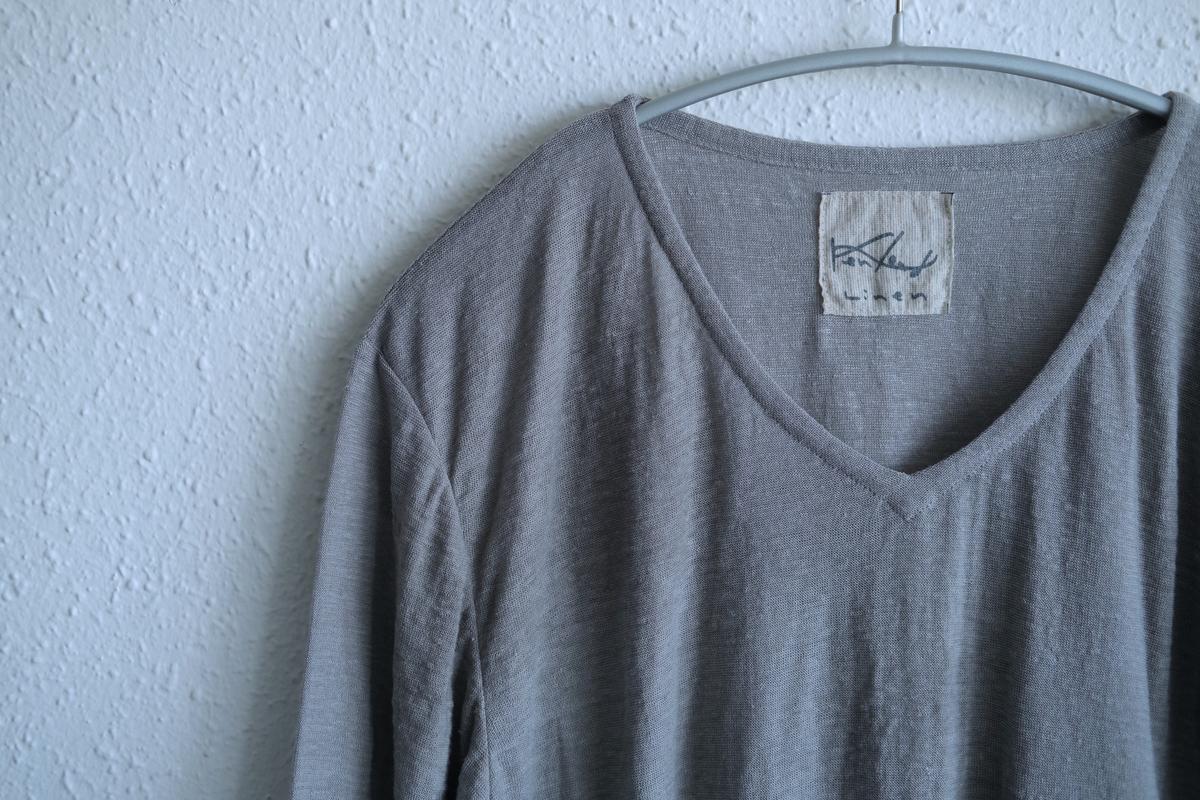 リネンコットンアンダーウェア 9分袖｜メンズ｜フォーグ